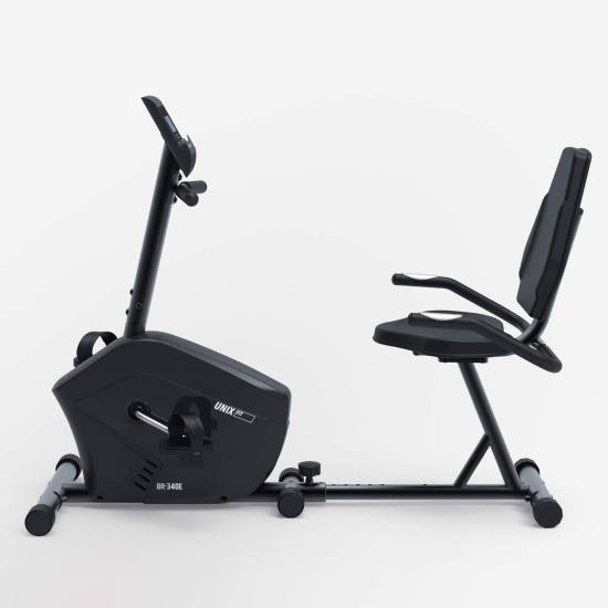 Горизонтальный велотренажер UNIX Fit BR-340E Compact