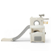 Игровой комплекс с горкой UNIX Kids Super Bus / Супер Автобус серый