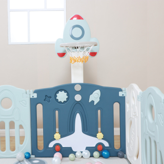 Манеж UNIX Kids SUPREME Space 160x160 Blue