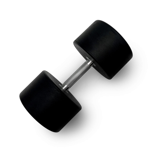 Гантель UNIX Fit PRO круглая обрезиненная 45 кг / шт.