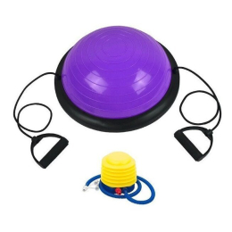 Балансир AMETIST Bosu Ball (фиолетовый) 10961696