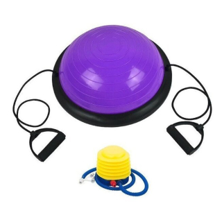 Балансир AMETIST Bosu Ball (фиолетовый) 10961696