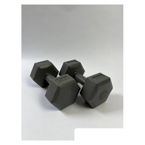 Гантельный ряд AMETIST Fitnes Composit 12 кг с подставкой (2x1кг, 2x2кг, 2x3кг)