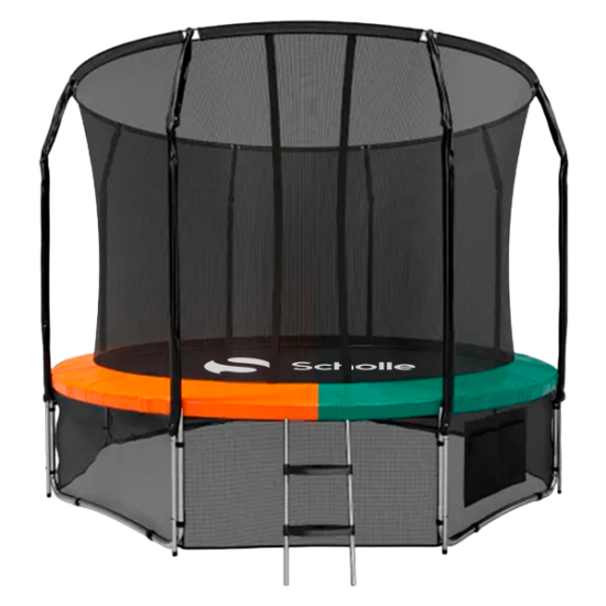 Батут Scholle Space Twin Green/Orange 14FT (4.27м)