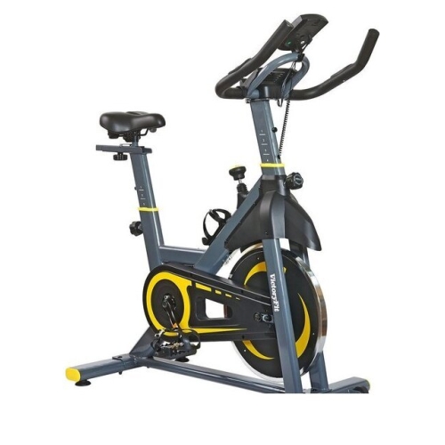 Велотренажер VictoryFit VF-S200 (серый/желтый)