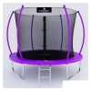 Батут Calviano Inside Master Purple 252 см - 8ft (внутренняя сетка, с лестницей)