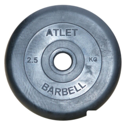 Диск MB Barbell Атлет 26 мм (1x2.5 кг) 1169573
