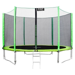 Батут Alpin 3.74 м с защитной сеткой и лестницей 2087709