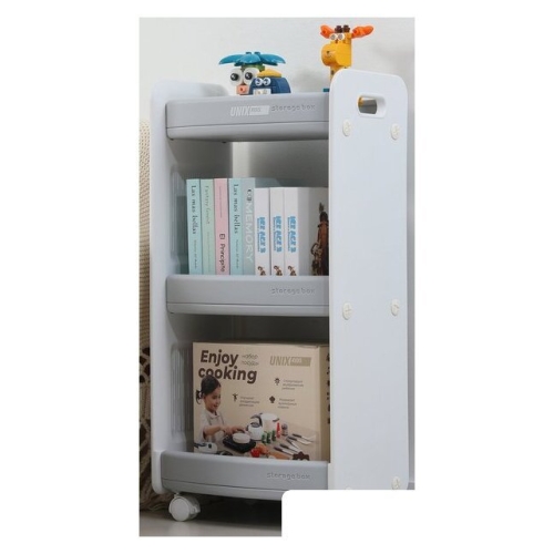 Стеллаж UNIX kids Storagebox (3 уровня, серый)