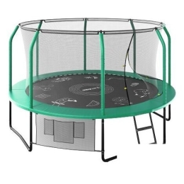 Батут Unix Line Supreme Game 12ft (зеленый) 2190878