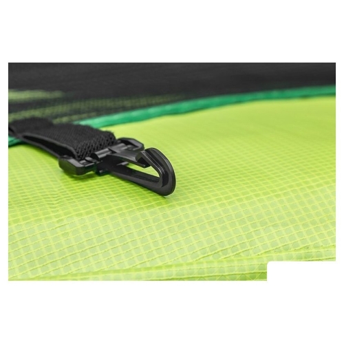 Батут Alpin 3.74 м с защитной сеткой и лестницей