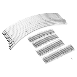 Батут Atlas Sport 312 см - 10ft Basic (с лестницей, внешняя сетка, синий) 2025947