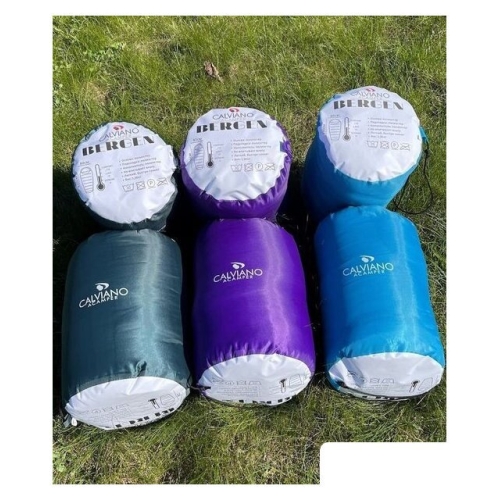 Спальный мешок Calviano Acamper Bergen 300г/м2 (бирюзовый)