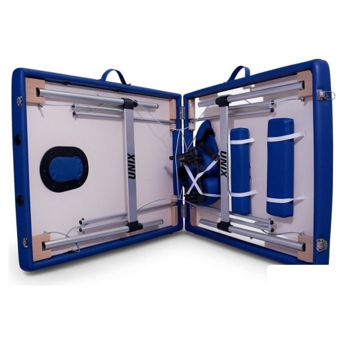 Массажный стол Unix Master 2 Section (blue)