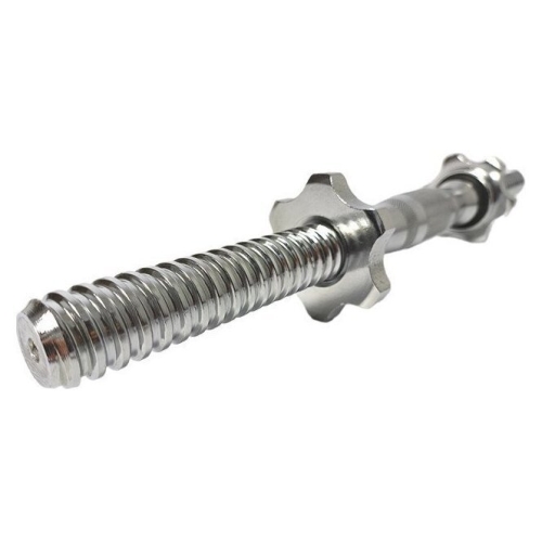 Гриф гантельный  AMETIST 25x400мм 1.65 кг (полнотелый) хромированный 2042154597621