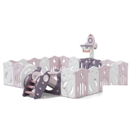 Игровой манеж UNIX kids SUPREME Space 200x240 Rose 9782451