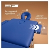 Массажный стол Unix Master 2 Section (blue)