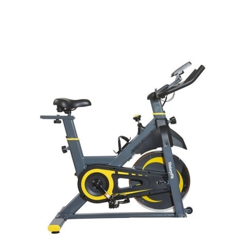 Велотренажер VictoryFit VF-S200 (серый/желтый)