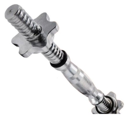 Гриф гантельный  Ametist 25x400мм 1.65 кг (полнотелый) хромированный 2042154597621 10967829