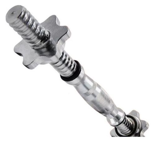 Гриф гантельный  AMETIST 25x400мм 1.65 кг (полнотелый) хромированный 2042154597621