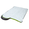 Спальный мешок Acamper Hygge 2x200г/м2 (правая молния, зеленый/черный)