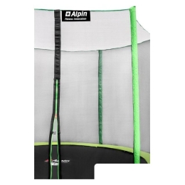 Батут Alpin 3.74 м с защитной сеткой и лестницей 2087709