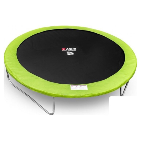 Батут Alpin 4.90 м с защитной сеткой и лестницей