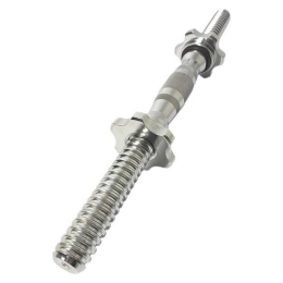 Гриф гантельный  Ametist 25x400мм 1.65 кг (полнотелый) хромированный 2042154597621 10967829