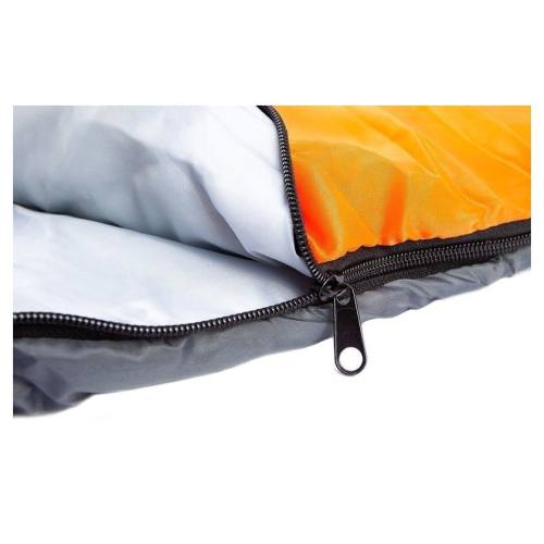 Спальный мешок Acamper Bruni 300г/м2 (оранжевый/серый)