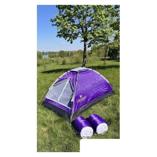 Треккинговая палатка Calviano Acamper Domepack 2 (фиолетовый)