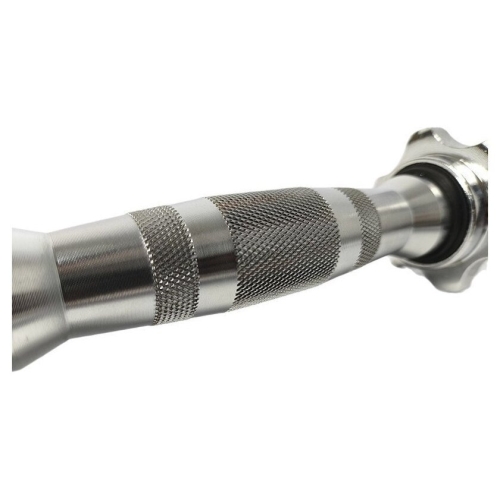 Гриф гантельный  AMETIST 25x400мм 1.65 кг (полнотелый) хромированный 2042154597621