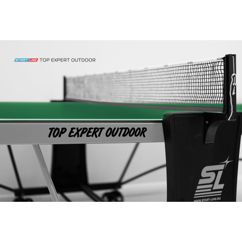 Стол теннисный Top Expert 6 Всепогодный Зелёный