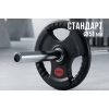 Диск 51 мм.  обрезиненный с 3-мя хватами 10 кг (2 штуки)   VictoryFit VF-S511000-2