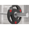 Диск 51 мм. NEO обрезиненный с 3-мя хватами  5 кг (2 штуки)   VictoryFit VF-ST51050-2