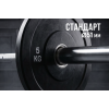 Диск бамперный 51 мм. обрезиненный  5 кг (2 штуки)   VictoryFit VF-D51050-2
