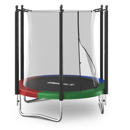 Батут UNIX Line Simple 6 ft (183 см) с внутренней защитной сеткой, цветной