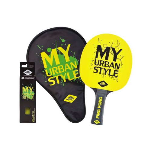 Набор DONIC - Schildkröt URBAN SET (1 ракетка, 4 мяча)