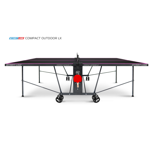 Стол теннисный Compact-2 LX  Всепогодный 6 black