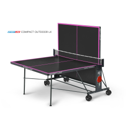 Стол теннисный Compact-2 LX  Всепогодный 6 black