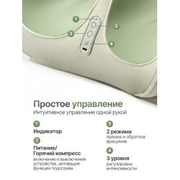 Вибромассажер для ног и ступней DFC LAZYCLOUD с беспроводным контроллером