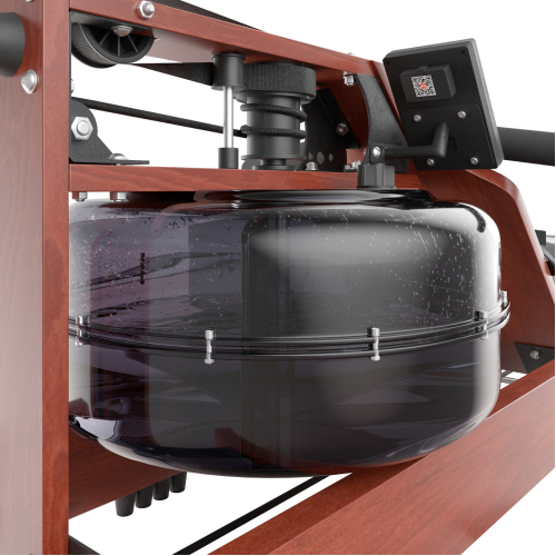 Гребной тренажер UNIX Fit Wood Rower Dark