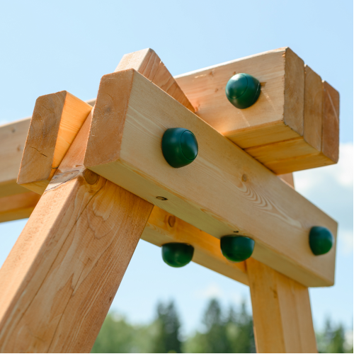 Детский игровой комплекс UNIX Line (6 in 1) Dark Green