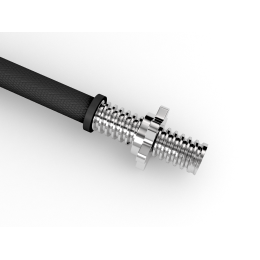 Гриф гантельный обрезиненный UNIX Fit 400 мм / 25 мм