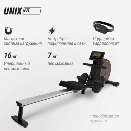Гребной тренажер UNIX Fit Techno Rower 410