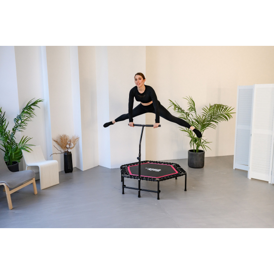 Батут спортивный UNIX Line FITNESS Pink (125 см)