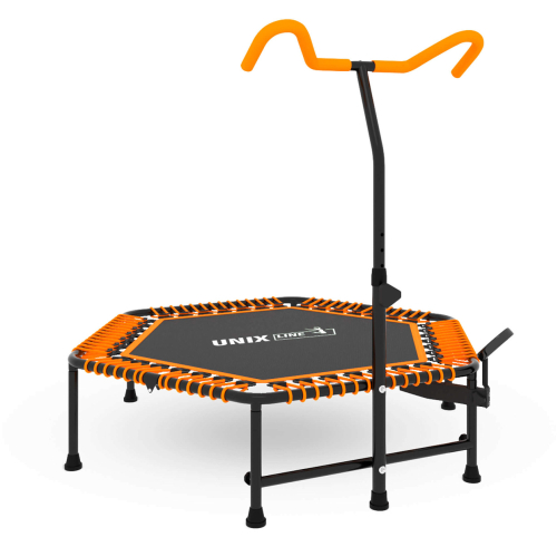Батут спортивный UNIX Line FITNESS PRO (125 см) Orange