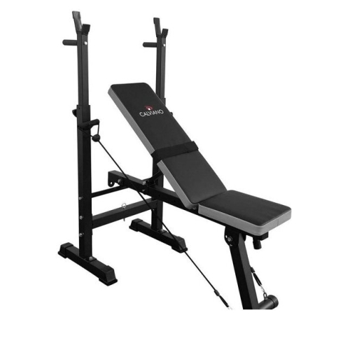 Силовая скамья Calviano 1008 (серый/черный)