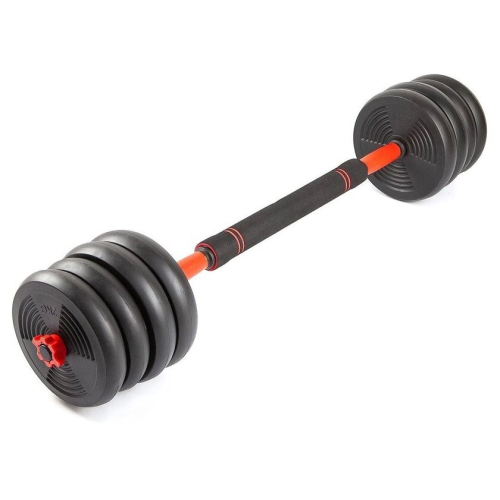 Набор гантелей с соединительным грифом  TREX Sport 6 в 1 30 кг