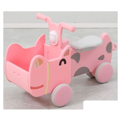 Каталка UNIX kids Hippo Pink