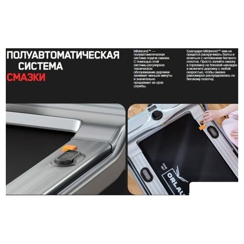 Электрическая беговая дорожка Orlauf Owl (черный)